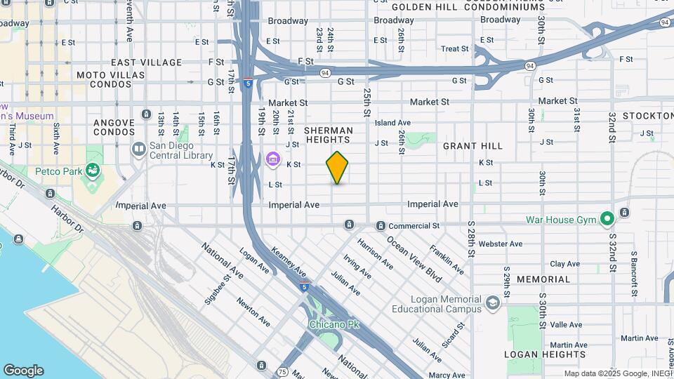 2413 L St Map and Location Details