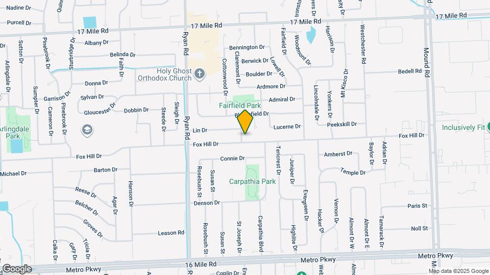 4415 Fox Hill Dr Map and Location Details