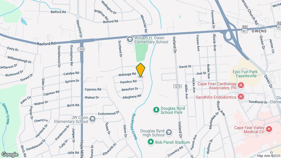 561 Alleghany Rd Mapa y Detalles de la Ubicación