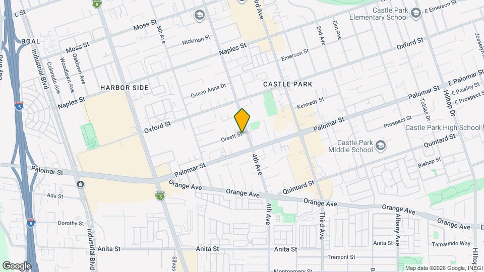 1272 4th Ave Map and Location Details