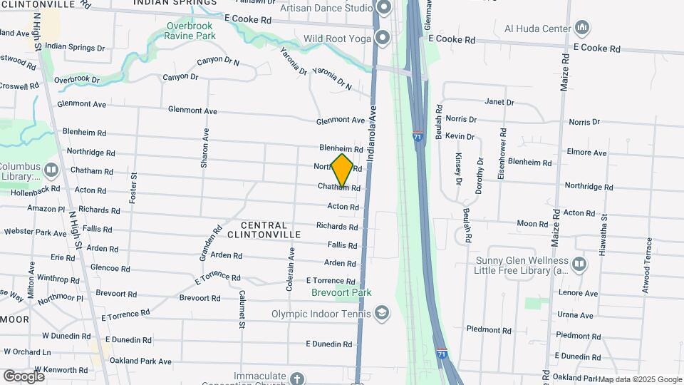 597 Chatham Rd Map and Location Details