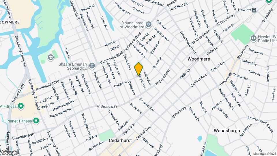 709 Carlyle St Map and Location Details