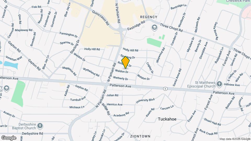 8510 Weldon Dr Map and Location Details
