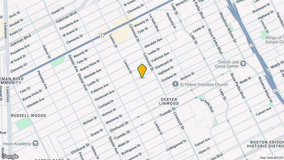 2701 Sturtevant St Mapa y Detalles de la Ubicación