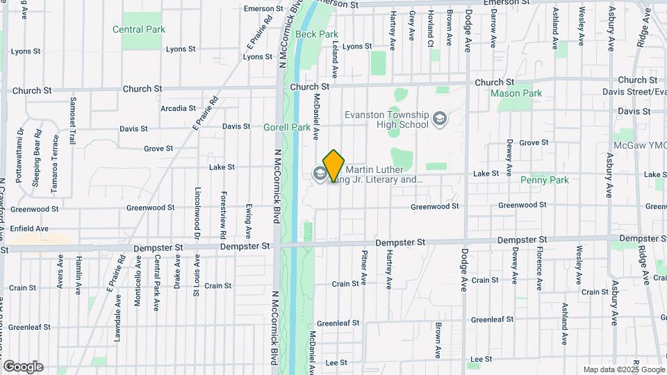 1428 Fowler Ave Map and Location Details
