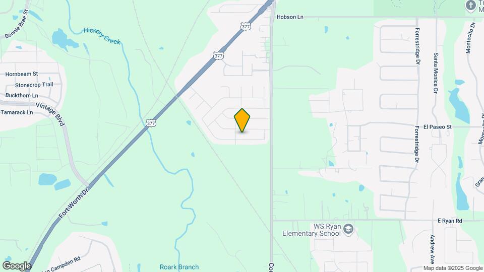 1024 Springcreek Dr Map and Location Details