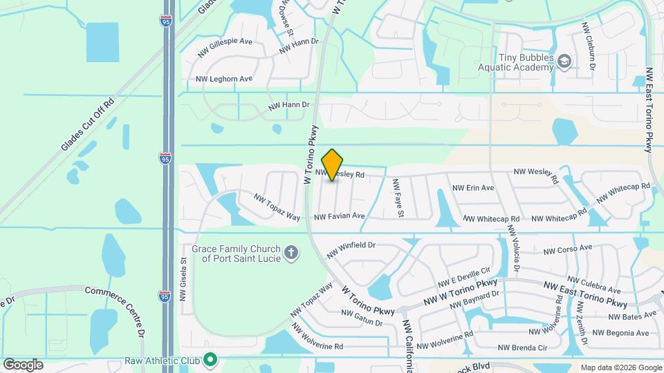 6448 NW Fontana St Mapa y Detalles de la Ubicación