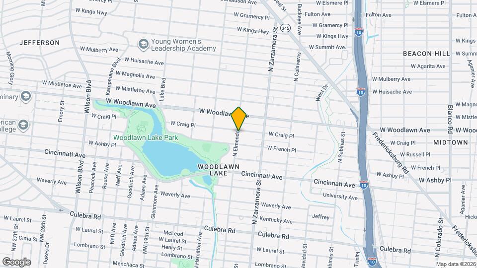 1750 W Craig Pl Mapa y Detalles de la Ubicación