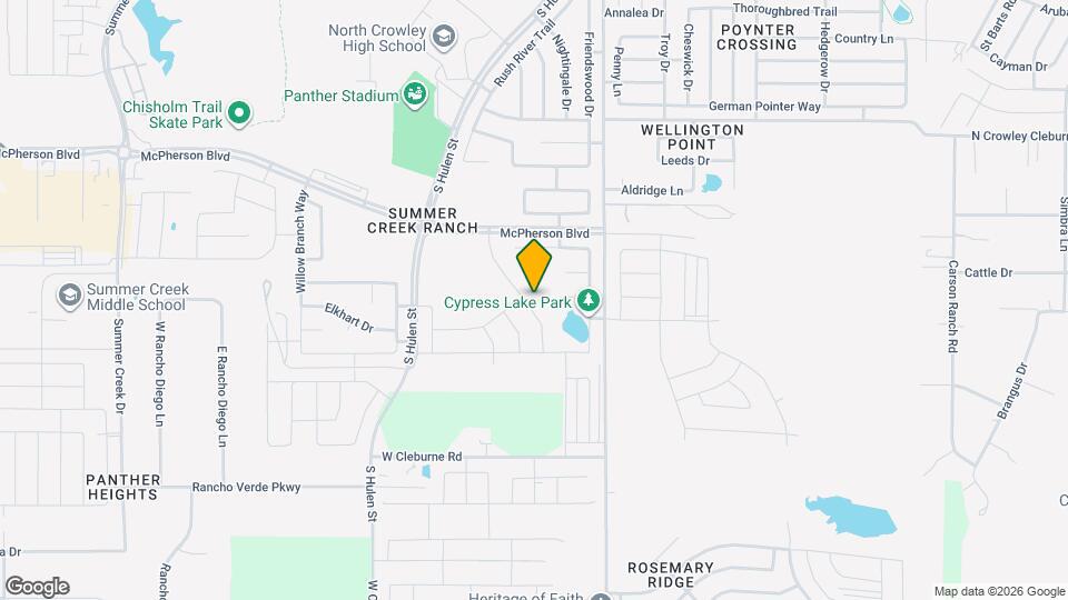 9609 Alderleaf Trl Map and Location Details