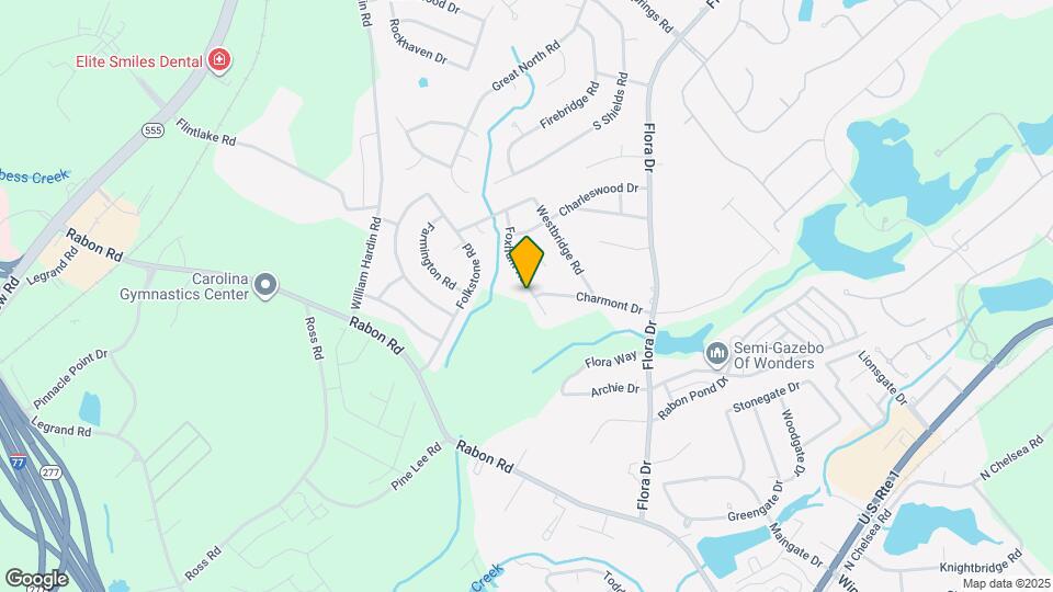 201 Foxhunt Rd Map and Location Details