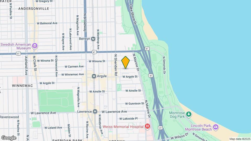 919 W Carmen Ave, Unit 2C Map and Location Details