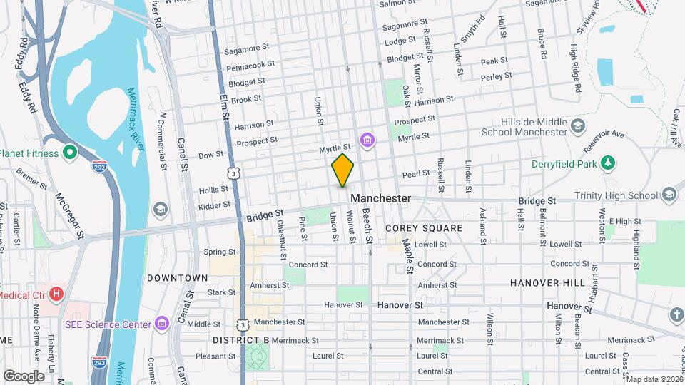 114 Walnut St Map and Location Details