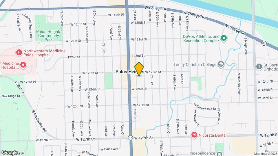 12313 71st Ct Map and Location Details