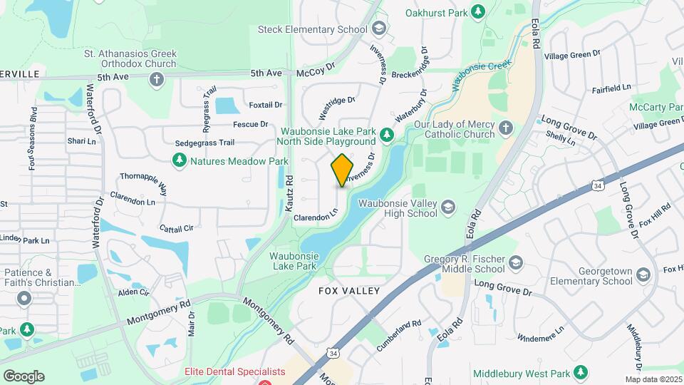 810 Clarendon Ln Map and Location Details