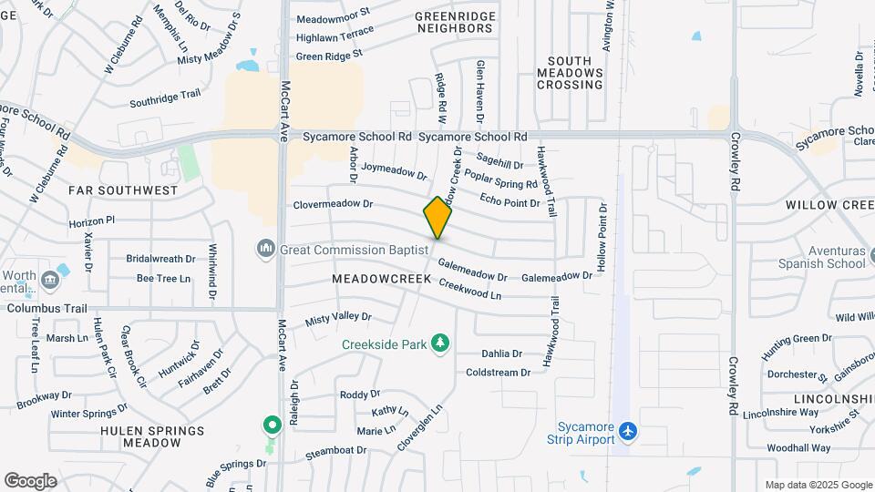 2733 Forest Creek Dr Map and Location Details