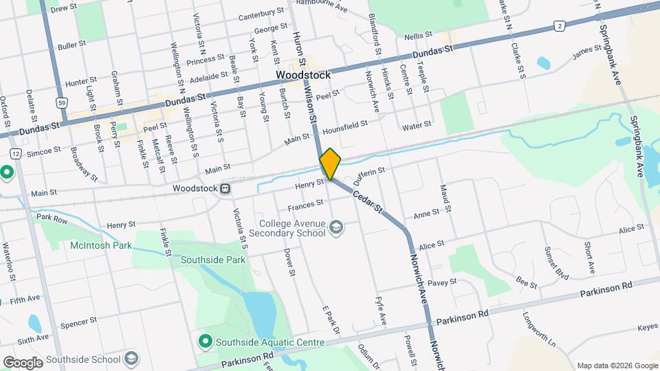 117 Wilson St Map and Location Details