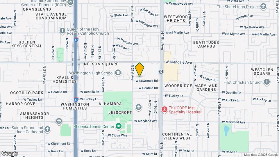 2028 W Lawrence Rd Mapa y Detalles de la Ubicación