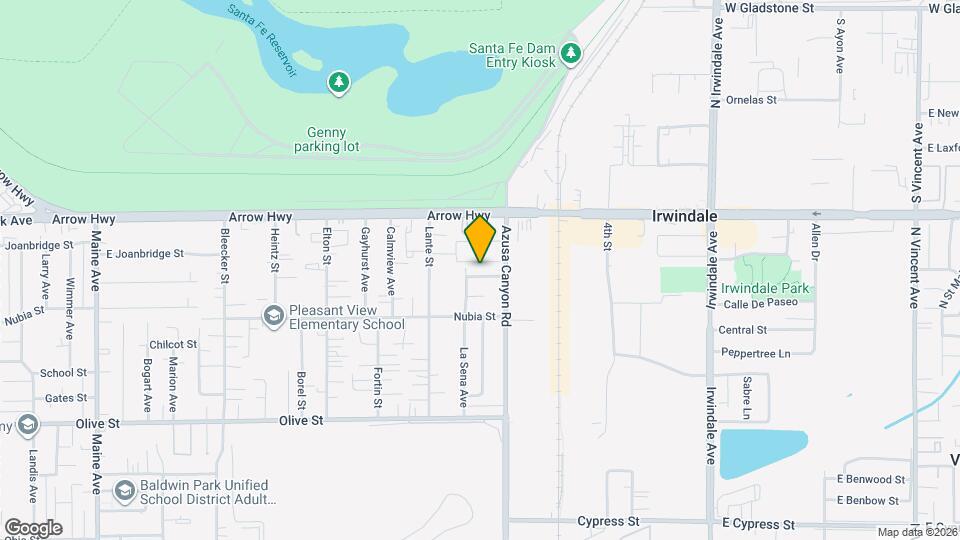 15415 Sandstone St Map and Location Details