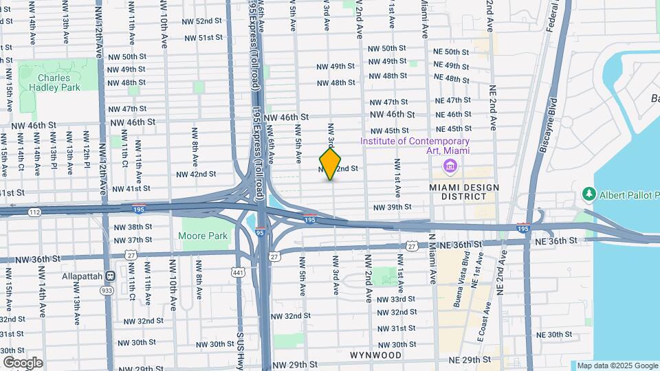 4030 NW 3rd Ave Map and Location Details