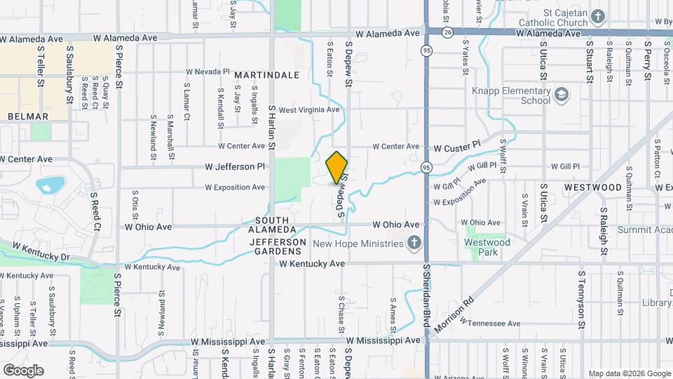749 S Depew St Map and Location Details