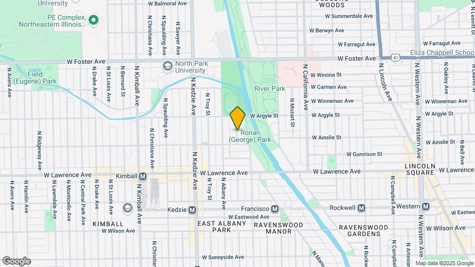 4937 N Whipple St, Unit 1E Map and Location Details