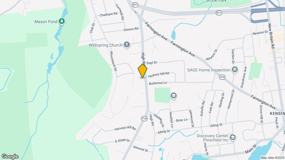 316 High Rd Map and Location Details