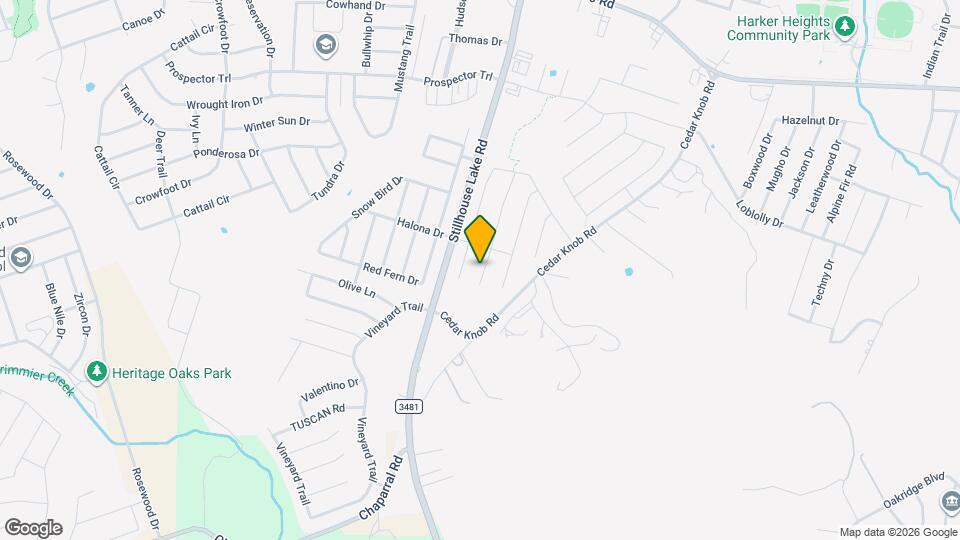 2608 Arno St Map and Location Details