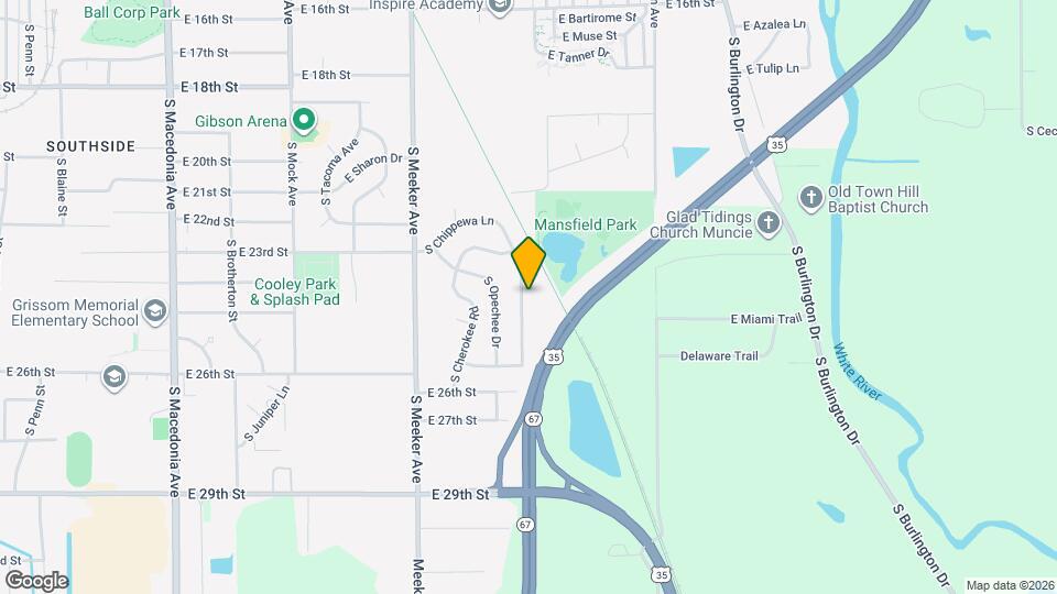 3112 S Chippewa Ln Mapa y Detalles de la Ubicación