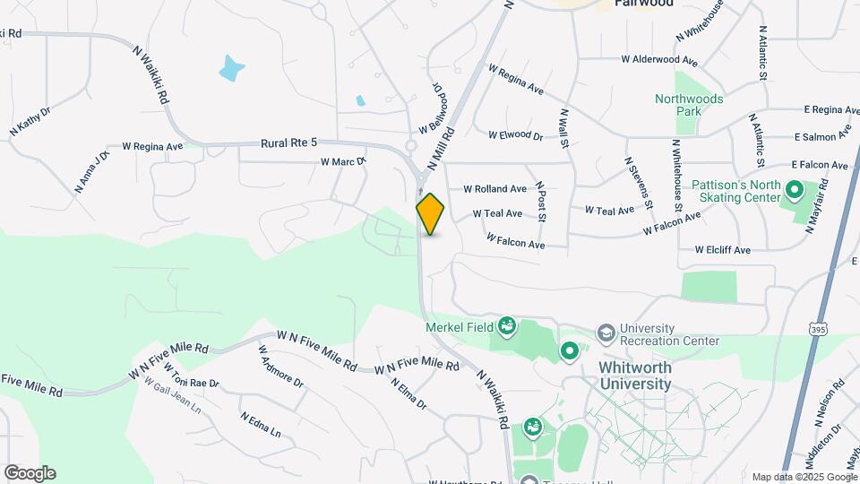 11112 N Waikiki Rd Map and Location Details