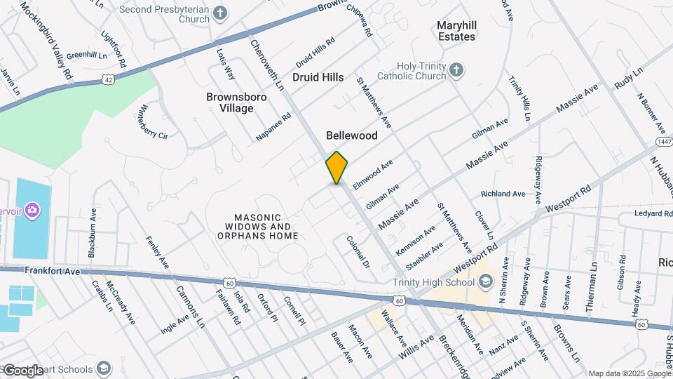 238 Chenoweth Ln Map and Location Details