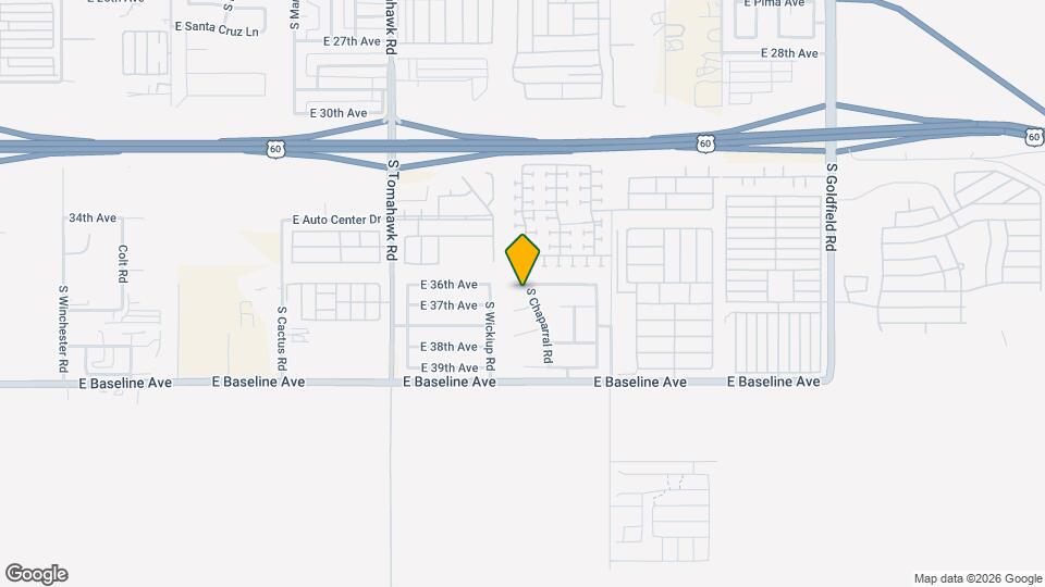 2071 E 36th Ave Mapa y Detalles de la Ubicación
