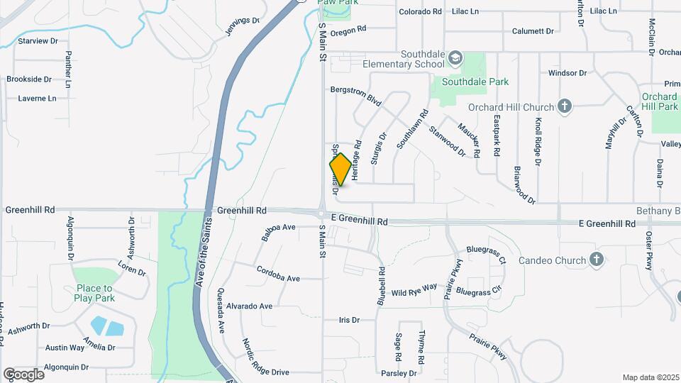 4226 Spruce Hills Dr Map and Location Details