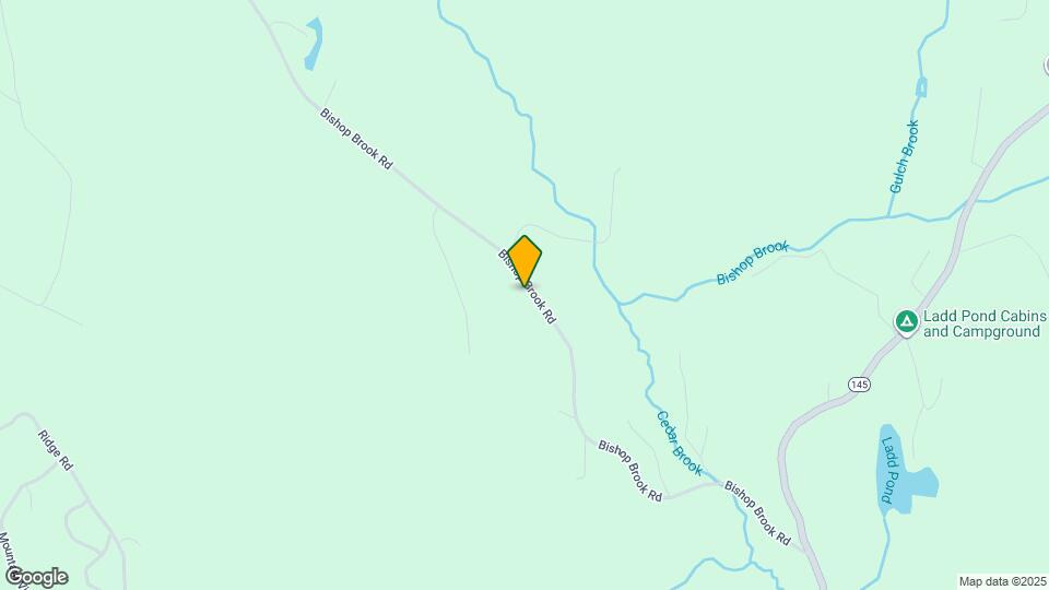 558 Bishop Brook Rd Map and Location Details