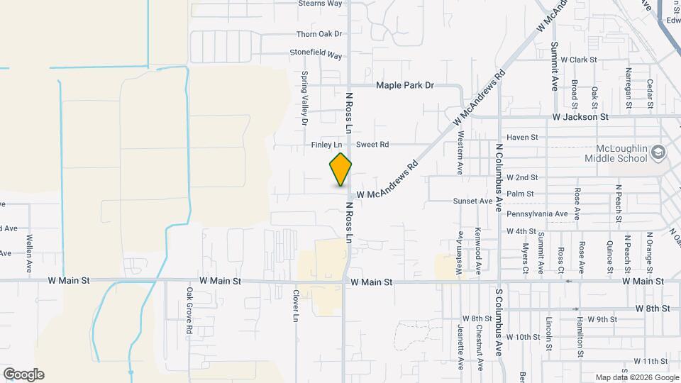 2340 W McAndrews Rd Map and Location Details