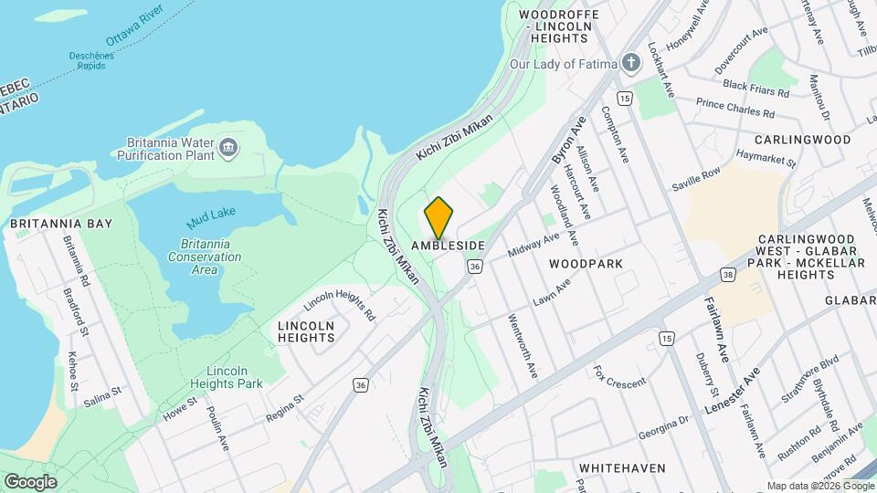 70 McEwen Ave Map and Location Details