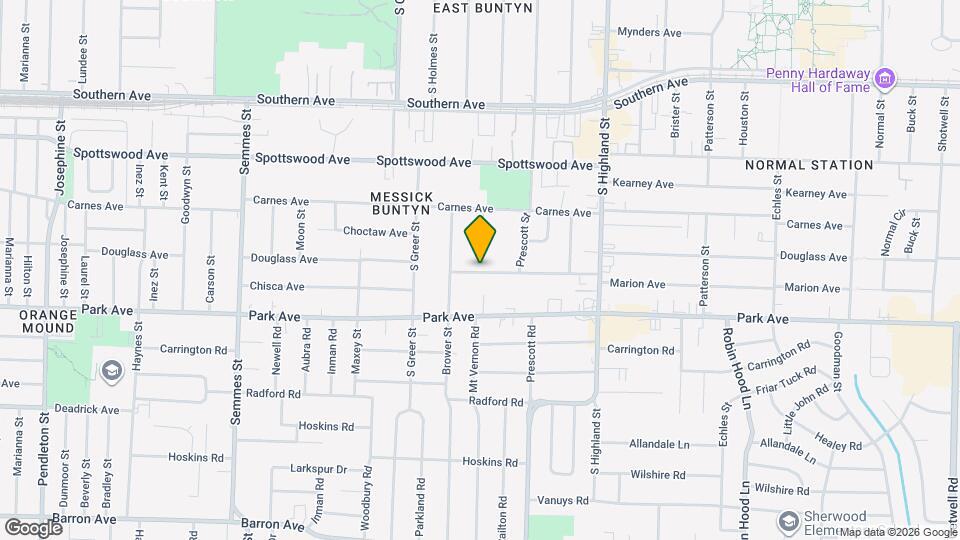 3340 Douglass Ave Map and Location Details