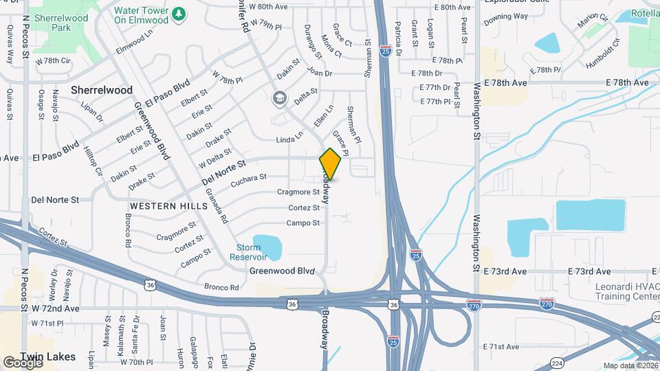 Pinetree Village Apartments Map and Location Details