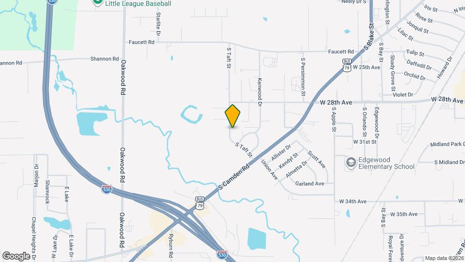 3003 S Taft St Map and Location Details