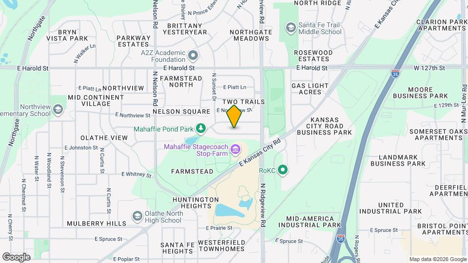 1140 E Johnston St Mapa y Detalles de la Ubicación