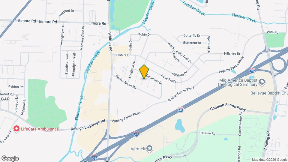 2112 Pillsbury Pl Map and Location Details