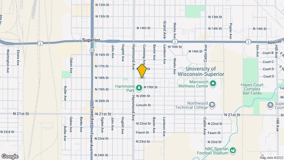 1801 Cumming Ave, Unit 1801 Map and Location Details