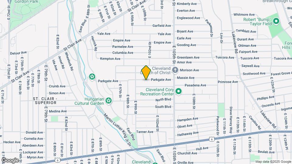 10012 Parkgate Ave Map and Location Details