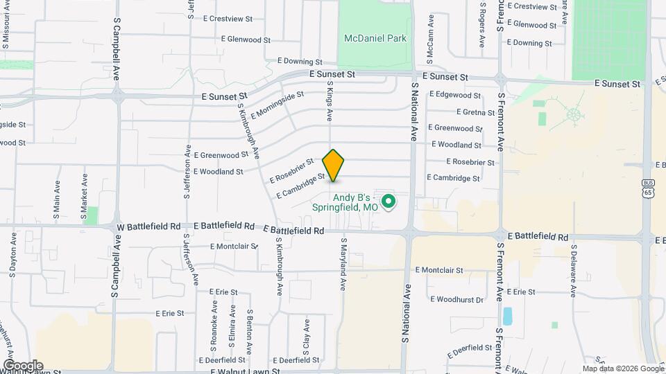 1005 E Guinevere St Map and Location Details