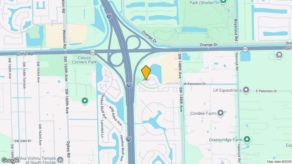 4965 SW 153rd Ave Mapa y Detalles de la Ubicación