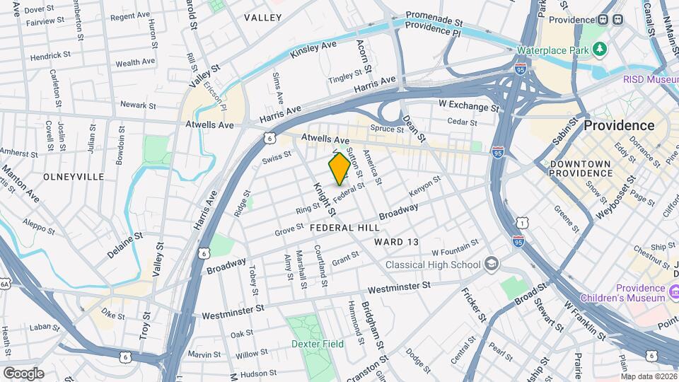 229 Federal St Map and Location Details