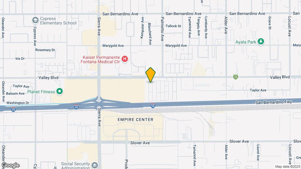 17225 Valley Blvd Mapa y Detalles de la Ubicación