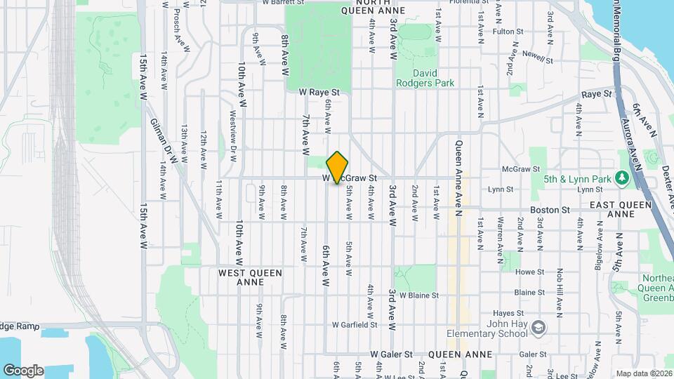 2148 6th Ave W, Unit 2nd Floor Map and Location Details