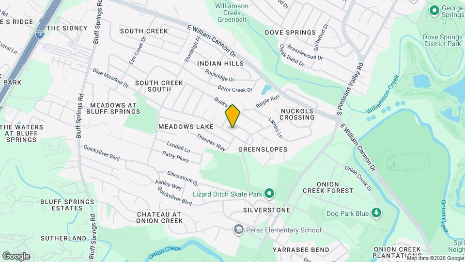 4612 Blue Meadow Dr Map and Location Details