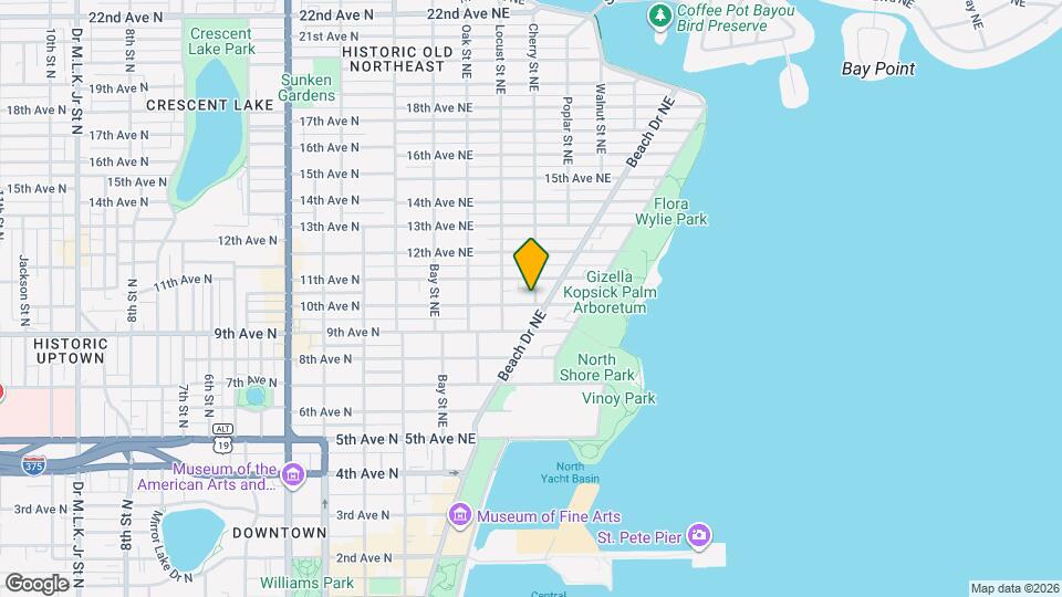 455 10th Ave NE, Unit House Map and Location Details