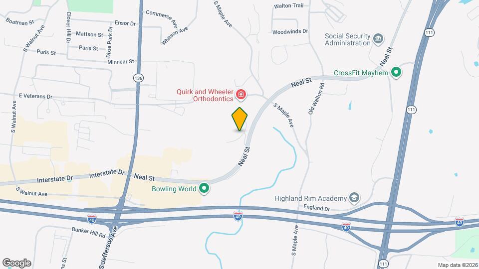 1353 Belfair St Map and Location Details